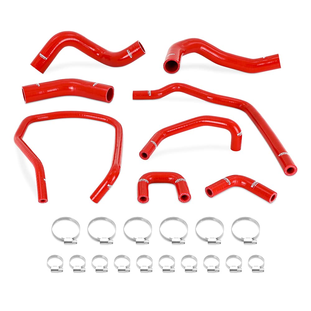 Amazon.com: Mishimoto MMHOSE-TTN-04RD Silicone Radiator & Heater